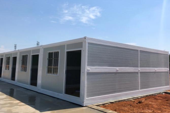 On-the-Go Business Solutions: Portable Fold-Out Container Houses for Commercial Use
