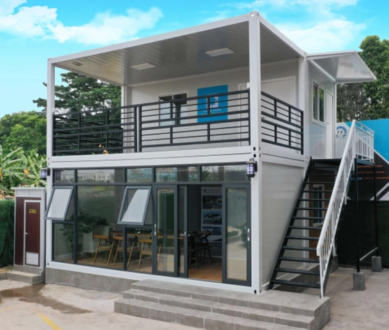 double storey container house
